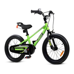 RoyalBaby Freestyle 2u1 dječji bicikl 16" zeleni