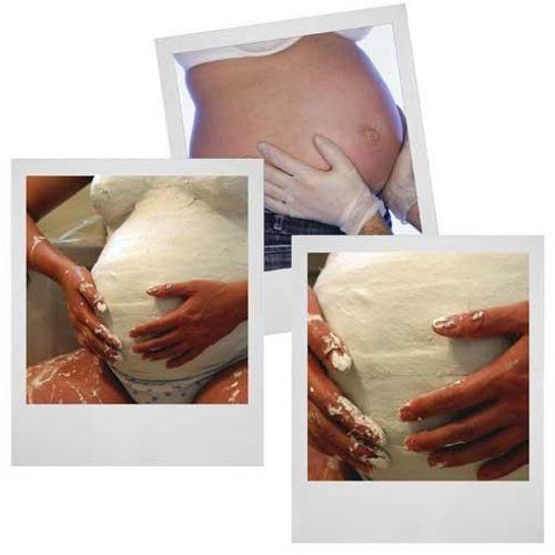 Baby Art set za izradu jedinstvene uspomene - Belly Kit slika 2