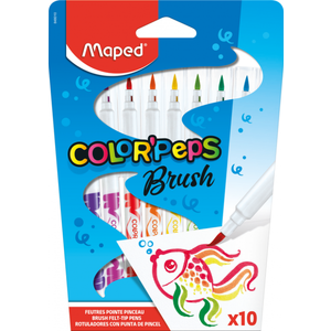 Maped Flomasteri 10/1 Brush 