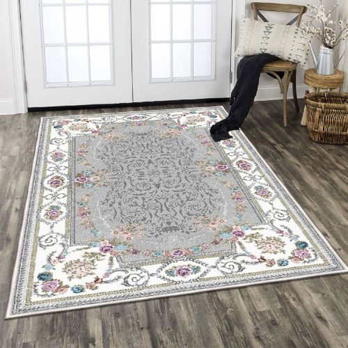 ELS1800 - YENİ - Grey Multicolor Hall Carpet (80 x 150) slika 1