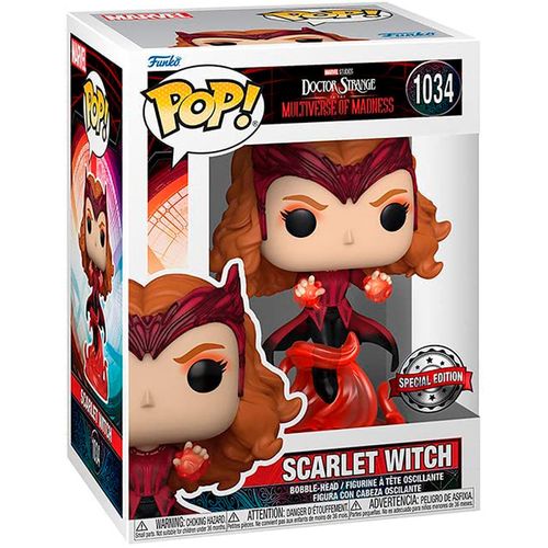 Funko POP figura Marvel Doctor Strange Multiverse of Madness Scarlet Witch Ekskluzivna slika 1