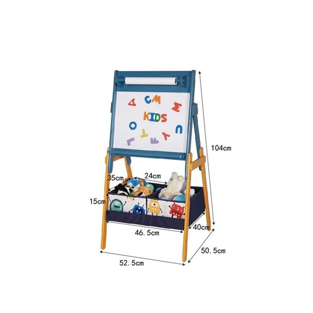 Kinder Home Drvena magnetna tabla za crtanje Monster slika 8