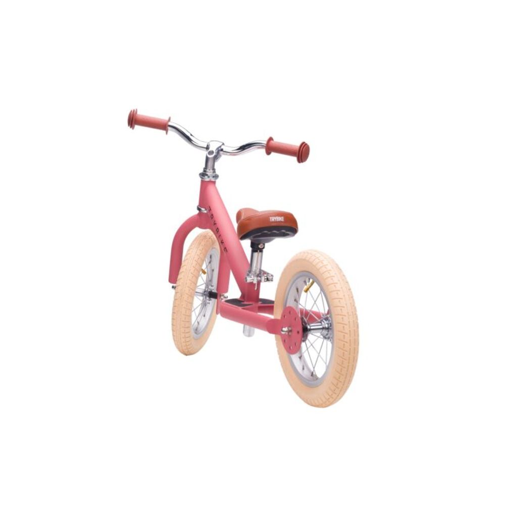 TRYBIKE Balans bicikl 2u1 Steel, Vintage Pink Matt slika 4