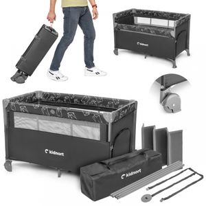 Kidnort Vikend krevetac Naste, Dark Grey