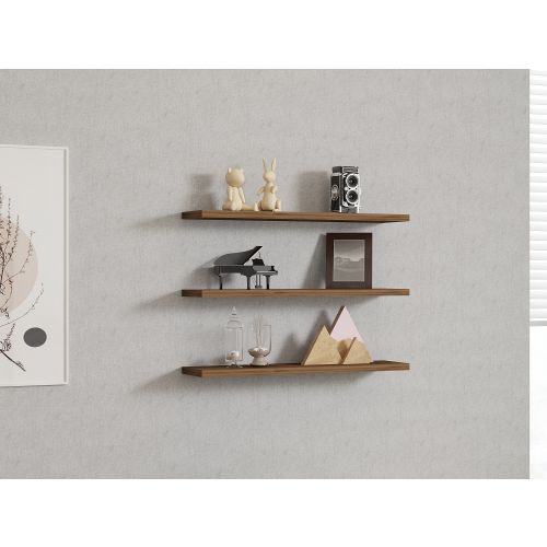 Boss - Walnut Walnut Wall Shelf slika 1