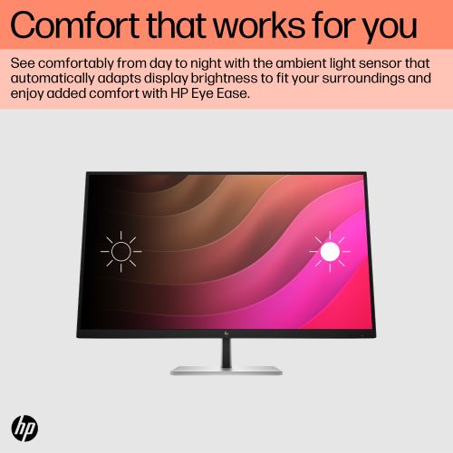 HP 6N4D6AA 31.5" IPS AG 4K UHD 3840x2160@60Hz, 16:9, 1000:1, 5ms, 350cd/m², 178°/178°, 1 HDMI 2.0, 1 DP 1.4, 2 USB-C 3.1, 3 USB-A 3.1, 1 RJ-45, 2x3W, VESA 100x100mm, Height, Tilt, Swivel, Pivot, Black/Silver, 3yw, HP E32k G5 slika 9