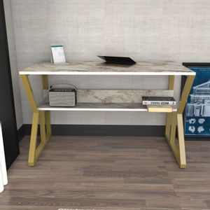 Wake - White, Gold White
Gold Study Desk