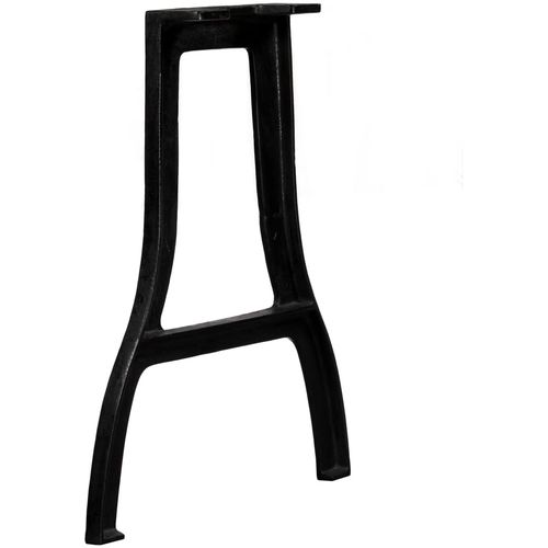 Noge za blagovaonski stol od lijevanog željeza 2 kom u obliku A slika 48