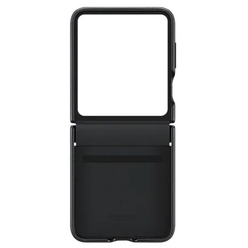 Samsung Leather Case Eco Galaxy Z Flip 5 black slika 1