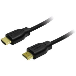 LogiLink HDMI priključni kabel HDMI A utikač, HDMI A utikač 7.50 m crna CH0045  HDMI kabel