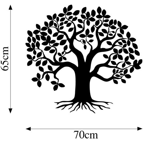 Wallity Metalna zidna dekoracija, Monumental Tree 9 slika 5