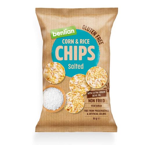 Benlian chips  classic 50 gr,  gluten free slika 1