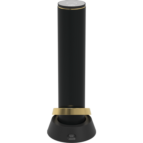 Prestigio Maggiore, smart wine opener, 100% automatic, opens up to 70 bottles without recharging, foil cutter included, premium design, 480mAh battery, Dimensions D 48*H228mm, black + gold color. slika 5