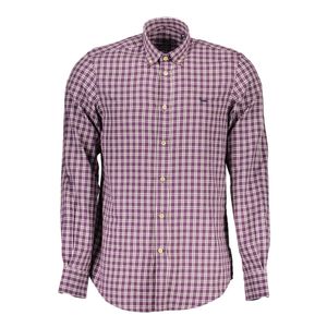 HARMONT &amp; BLAINE MEN'S LONG SLEEVE SHIRT PURPLE