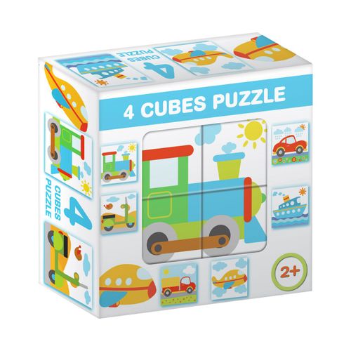 Puzzle / slagalice set od 4 kocki slika 8