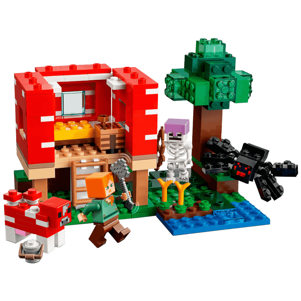 Lego Gljivolika kuća, LEGO Minecraft slika 3