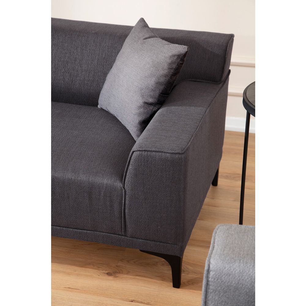 Petra 3 - Antracit 3-sjedalna sofa slika 3