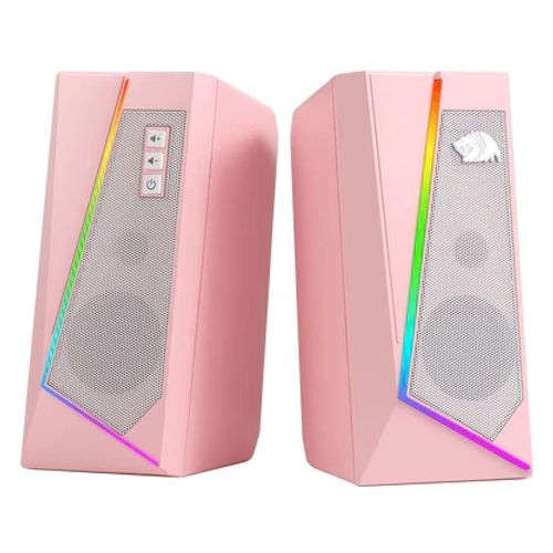 REDRAGON SPEAKER ANVIL GS520 RGB PINK 2.0 slika 2