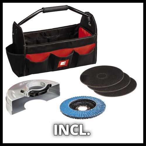 Einhell Classic kutna brusilica u setu TC-AG 125/850 Kit slika 5