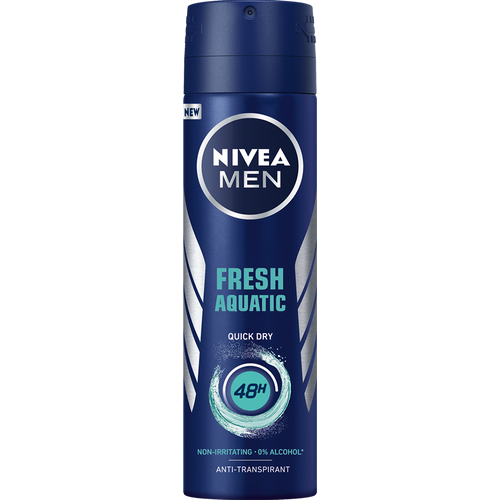 NIVEA Men Fresh Aquatic dezodorans u spreju 150ml slika 1