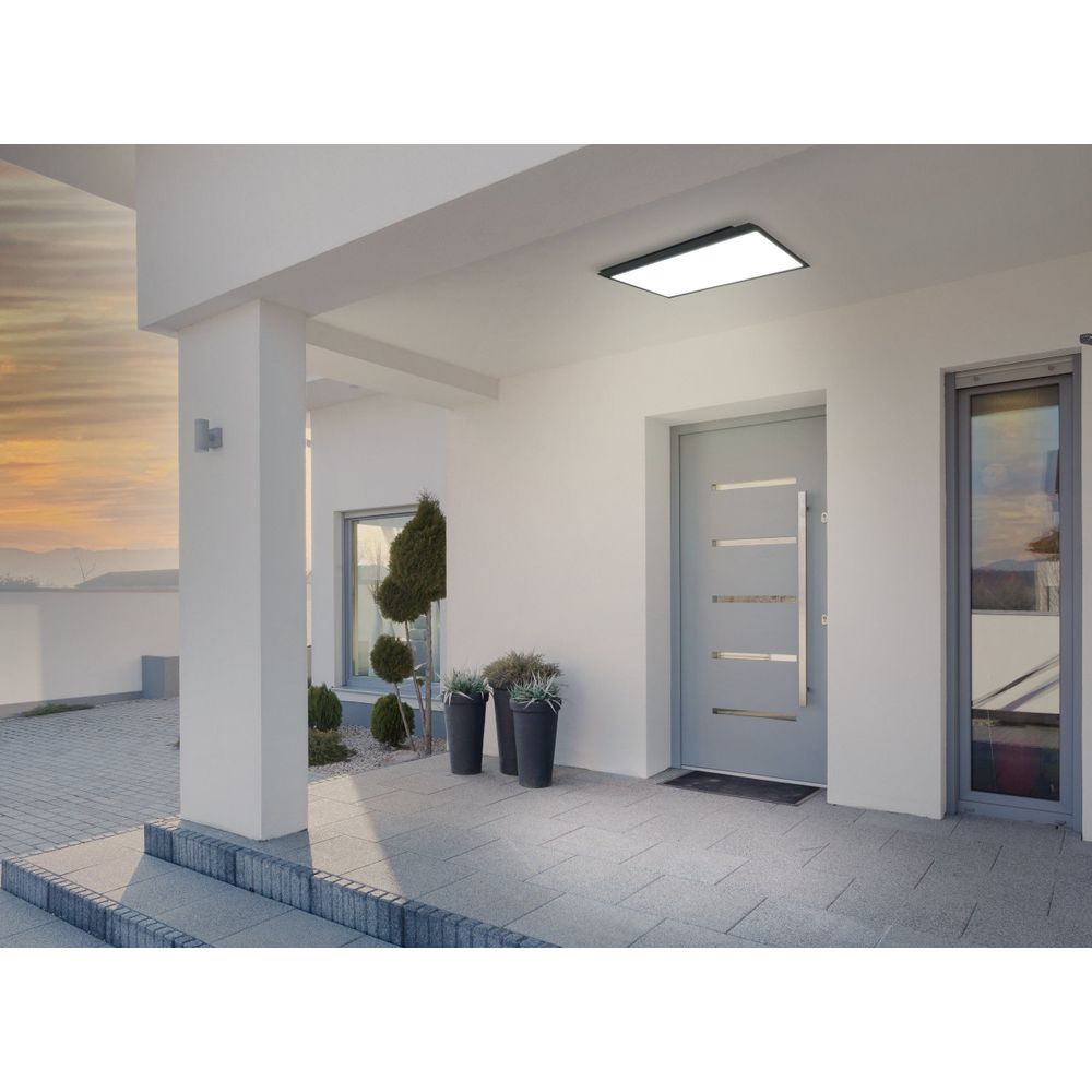 Eglo zidna rasvjeta casazza led 18,5w 3000k 2650lm crno/bijelo v:570mm slika 5