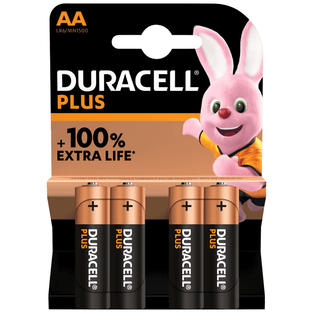 Duracell Baterija alkalna, AA, 1,5 V, blister 4 kom. - Mignon AA B4 slika 1