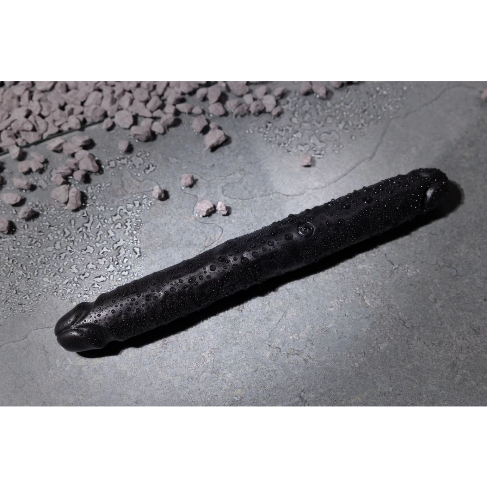 RealRock by Shots Slim Double Ended Dong 12 / 30,5 cm - crna slika 3