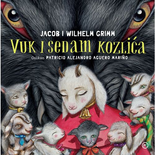 VUK I 7 KOZLIĆA, Jacob I Wilhelm Grimm slika 1