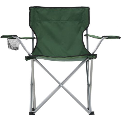 3-dijelni set stola i stolica za kampiranje zeleni slika 24
