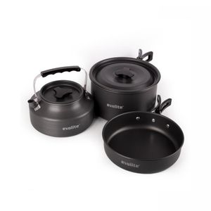 Evolite Set posuđa za kampovanje Tria Pot 3U1