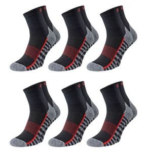 Fitness čarape 6-Pack - Unisex - CHILI