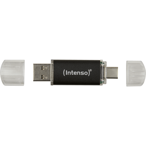 (Intenso) USB Flash drive 128GB, USB 3.2, USB-C, USB-A, Twist Line - USB3.2-128GB/Twist Line slika 3