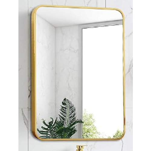 Ceramica lux   Ogledalo alu-ram 60x80, gold, touch-dimer pozadinski - CL37 300014 slika 2