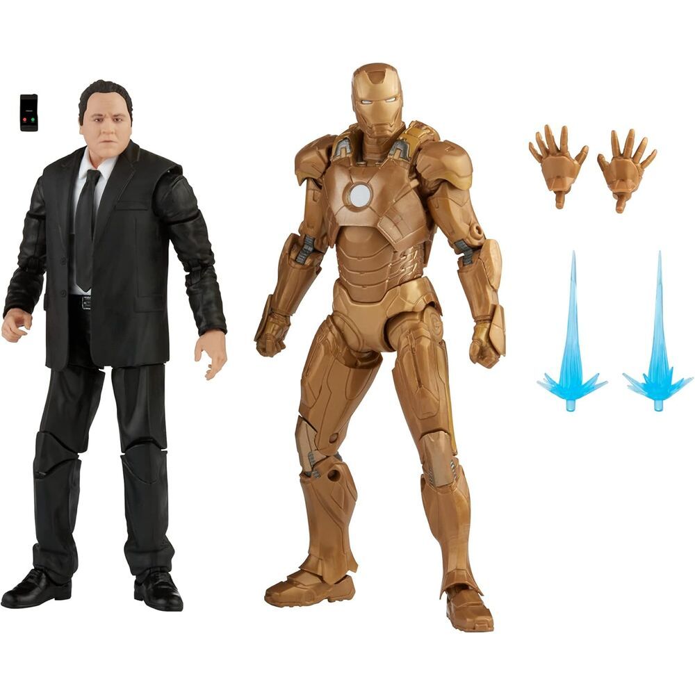 Marvel The Infinity Saga Iron Man 3 Set: Happy Hogan i Iron Man Mark XXI - 2 Figurice 15cm slika 9