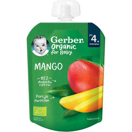 Gerber Organic for Baby Pire mango 80 g slika 1