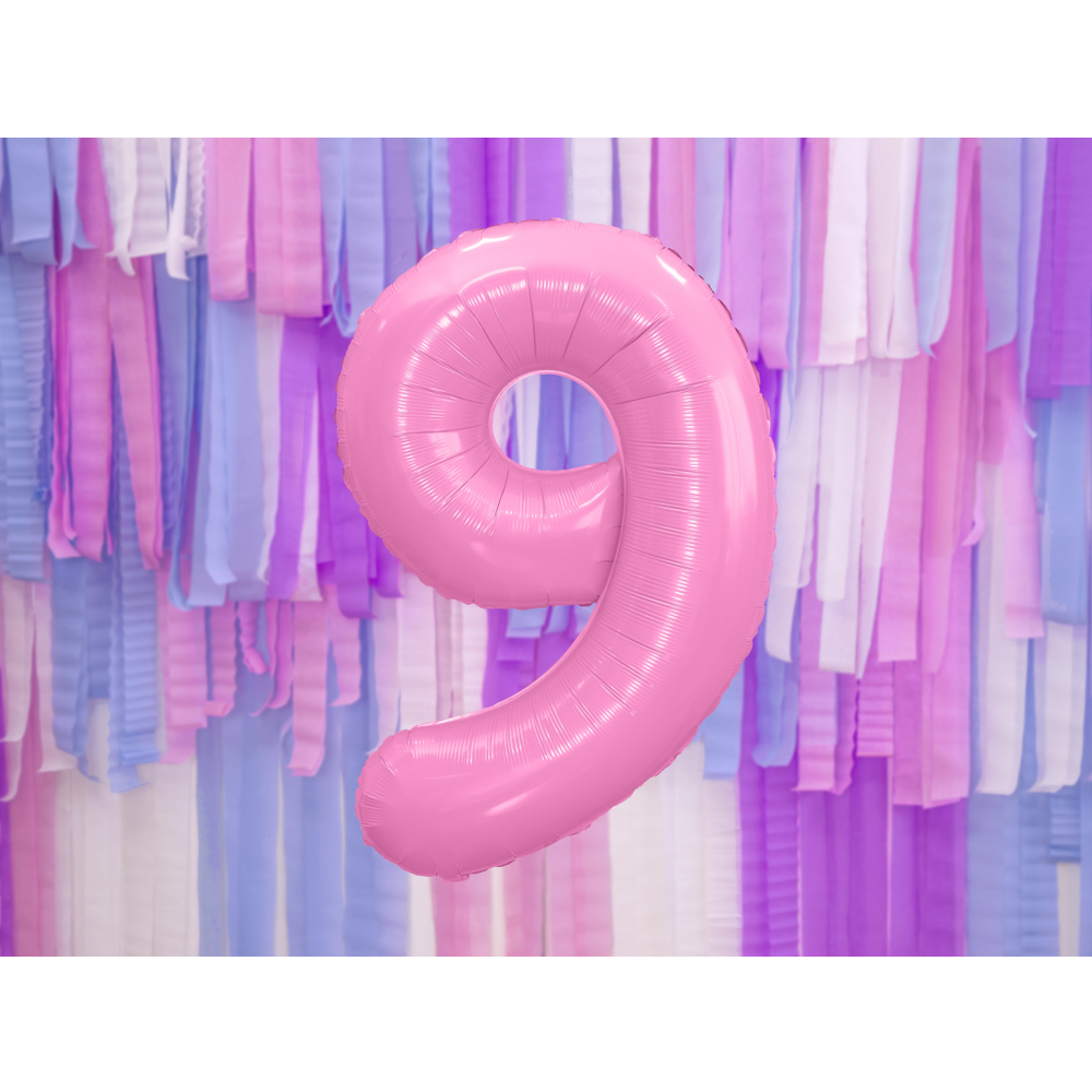 FB1P-9 Folijski balon 9 Pink 86cm slika 2