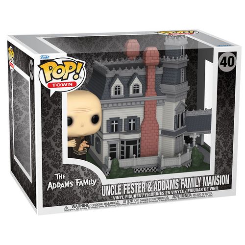 POP figure Town The Addams Family Uncle Fester &#38; Addams Family Mansion slika 1