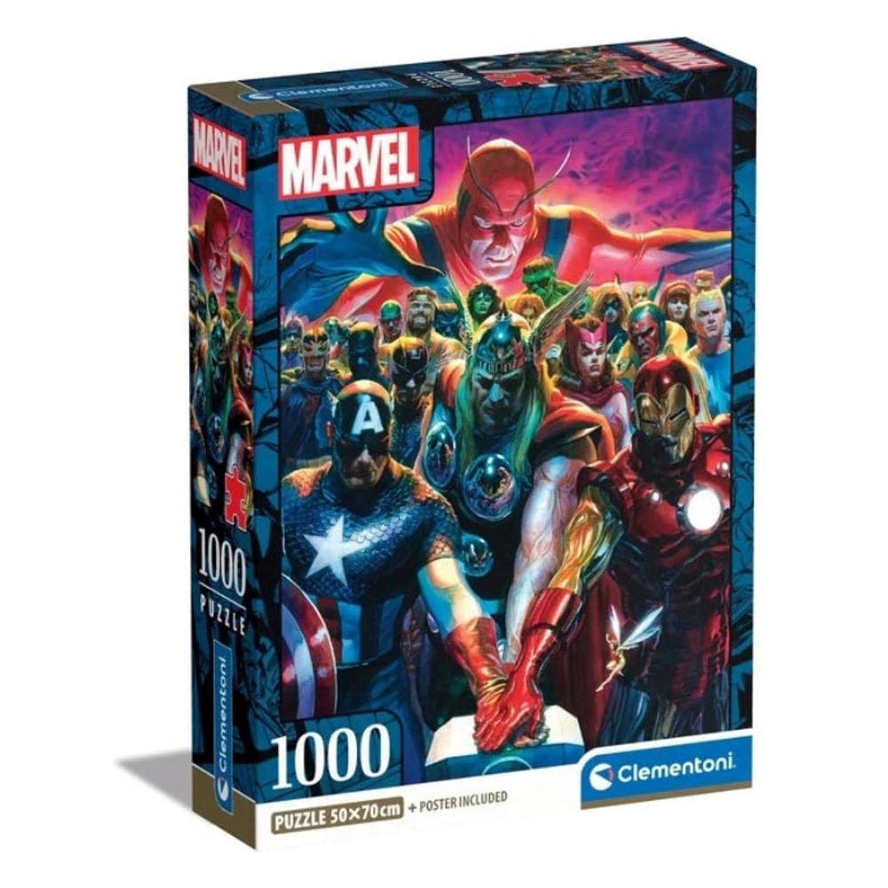 Clementoni CL39915 Puzzle Marvel - Avengers, 1000kom slika 1