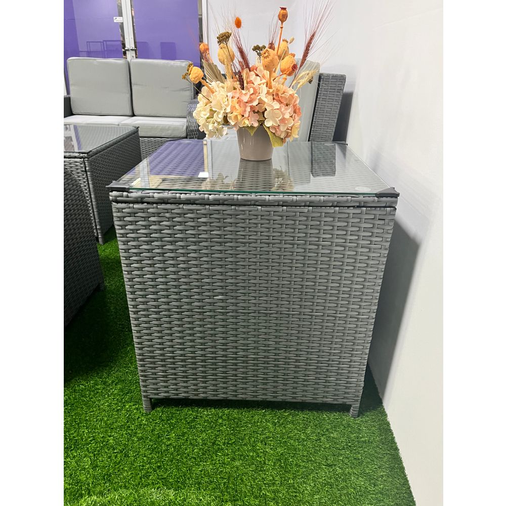 Garnitura Miami siva PE RATTAN slika 4
