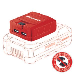 Einhell prijenosni USB adapter za PXD bateriju TE-CP 18 Li USB-Solo. bez baterije i punjača