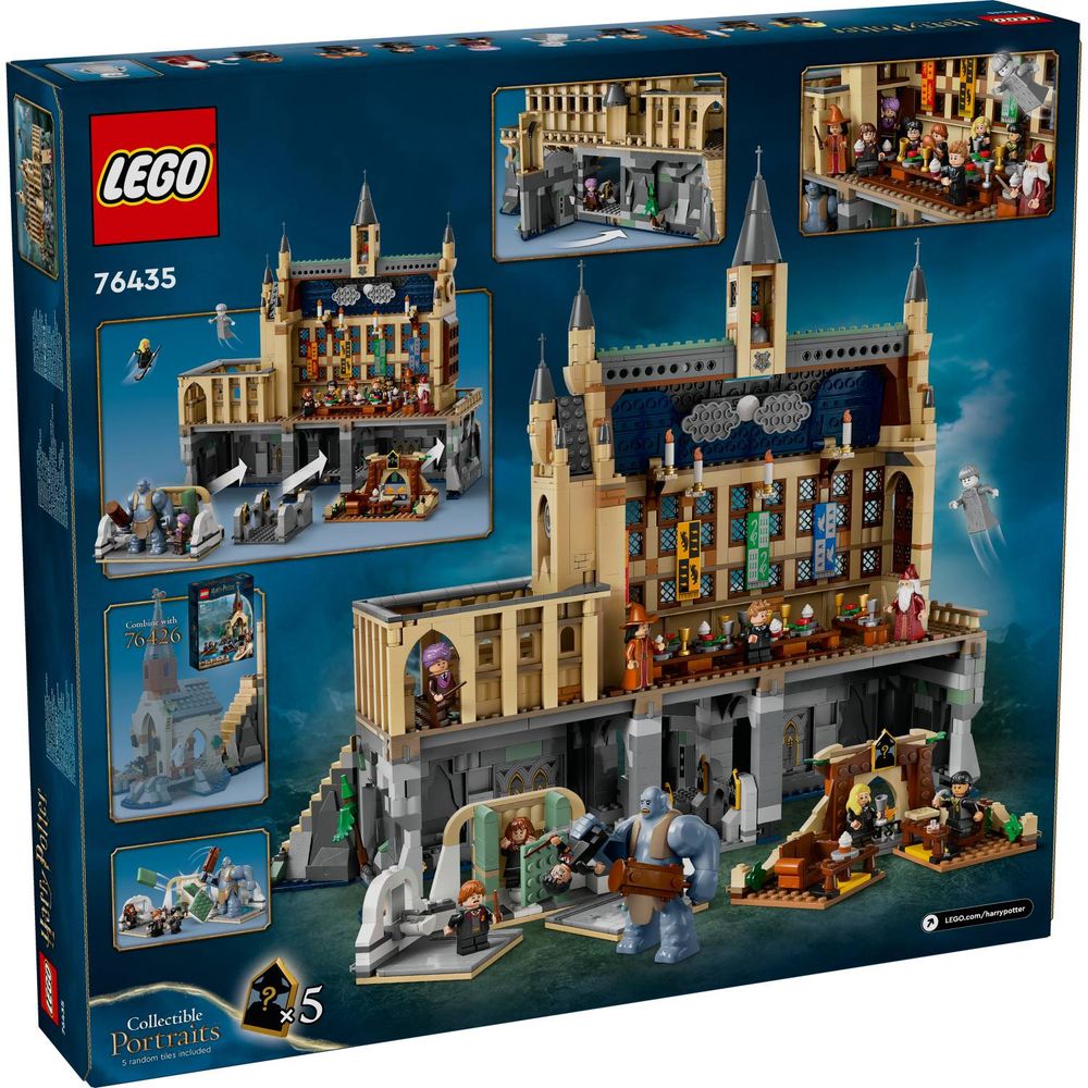 LEGO 76435 Hogwarts™ dvorac: Velika dvorana slika 13