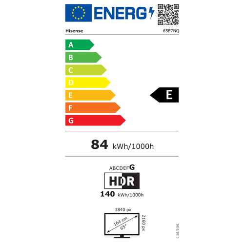 Hisense televizor UHD QLED Smart TV 65E7NQ slika 2