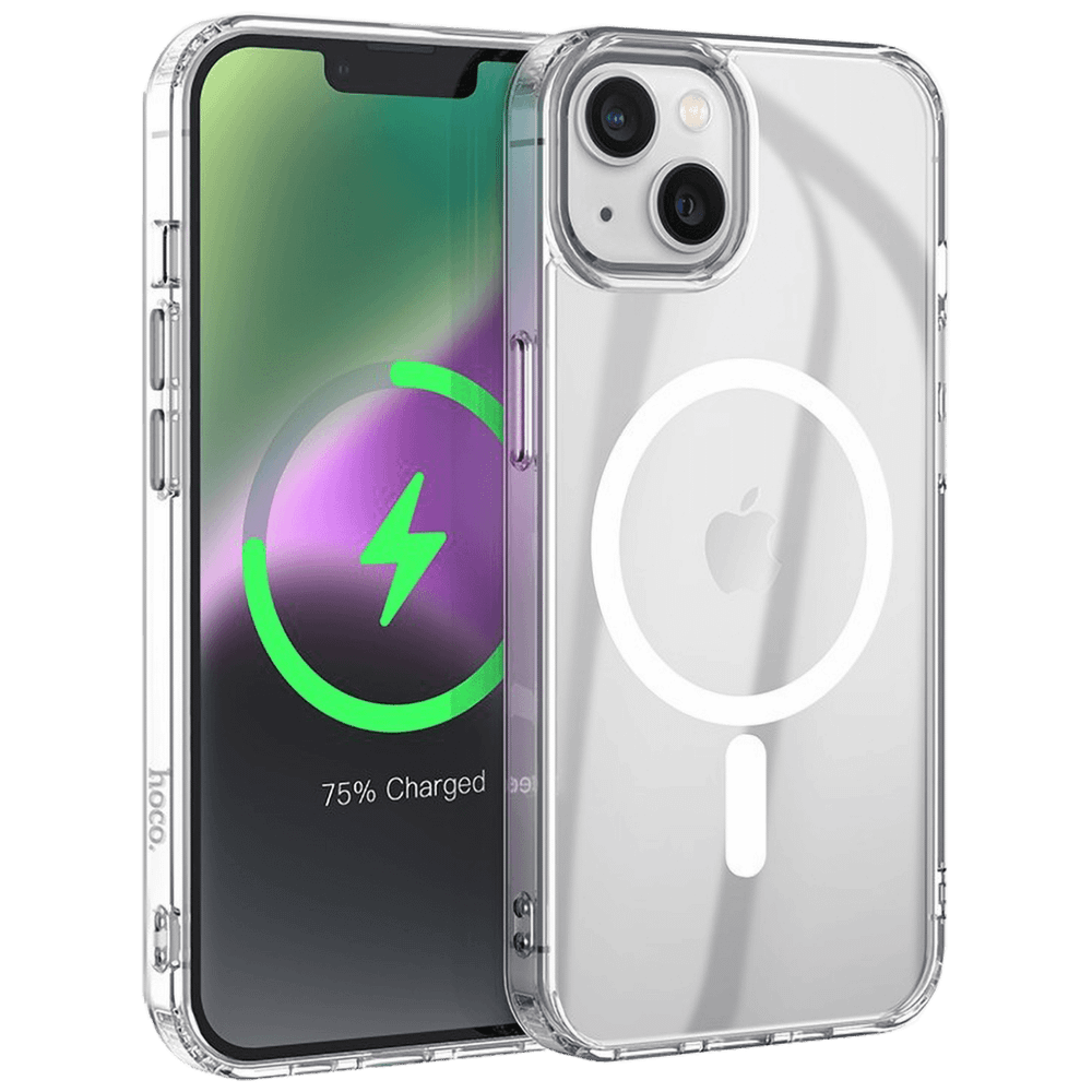 hoco. Navlaka za iPhone 14, magnetic, transparent - Phone case iP14 slika 2