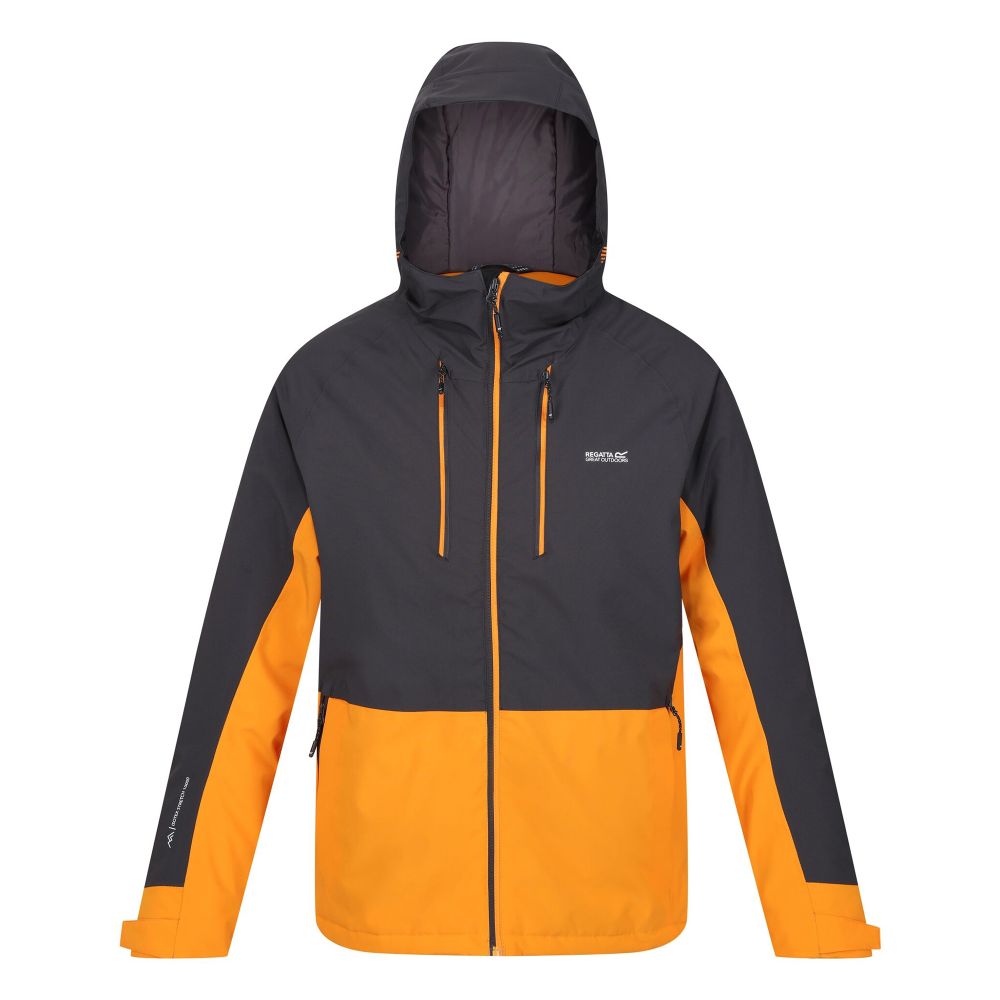 Regatta Muška jakna Highton Stretch III Ash/Orange Pepper XXL slika 4