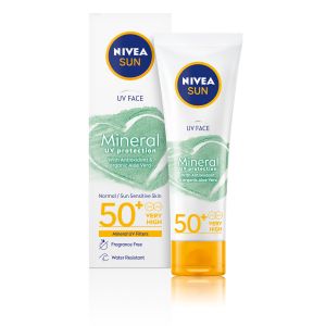 NIVEA SUN MINERAL krema za zaštitu lica SPF 50, 50 ml