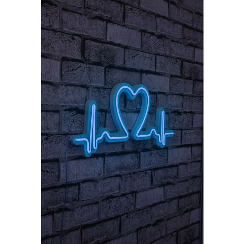 Wallity Ukrasna plastična LED rasvjeta, Love Rhythm - Blue slika 10