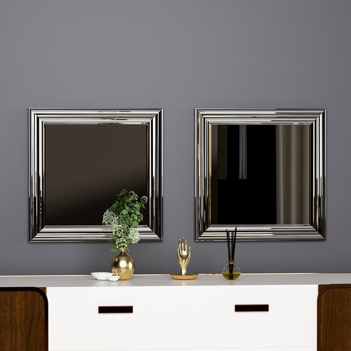 Bale - Silver Silver Mirror Set (2 Pieces) slika 3