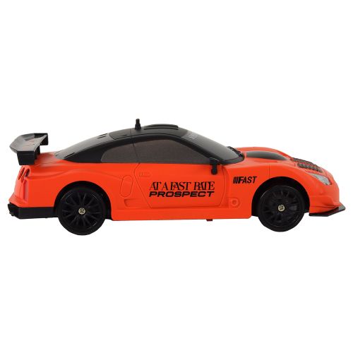 Auto na daljinsko upravljanje R/C 1:24  s izmjenjivim kotačima - narančasti slika 4