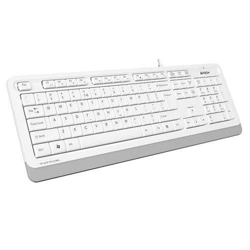 A4 TECH FK10 FSTYLER USB US bela tastatura slika 2