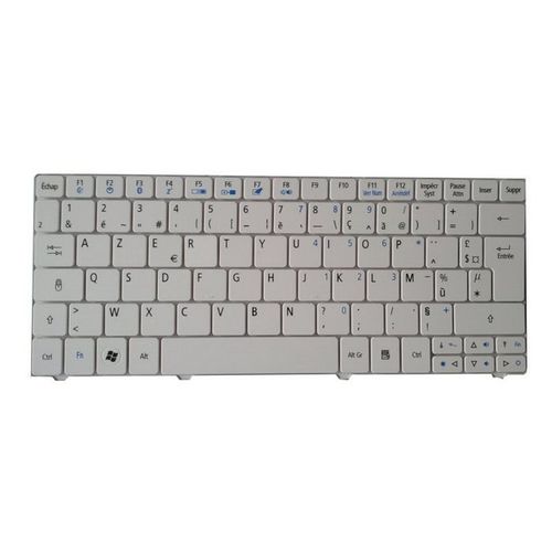 Tastatura za laptop Acer D255 D257 521 532 D270 BELA slika 1